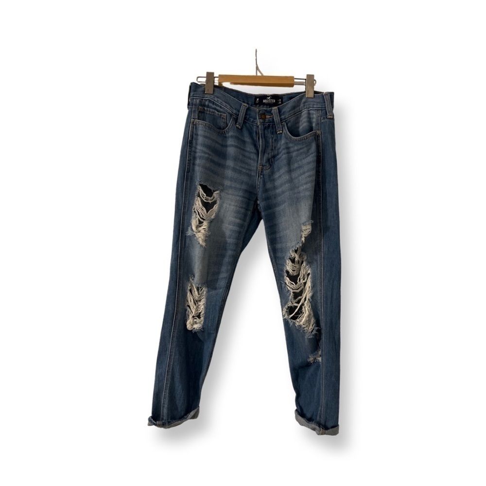 Hollister low rise boyfriend jeans